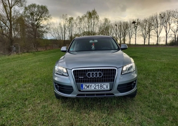 Audi Q5 cena 52000 przebieg: 125000, rok produkcji 2009 z Barlinek małe 137